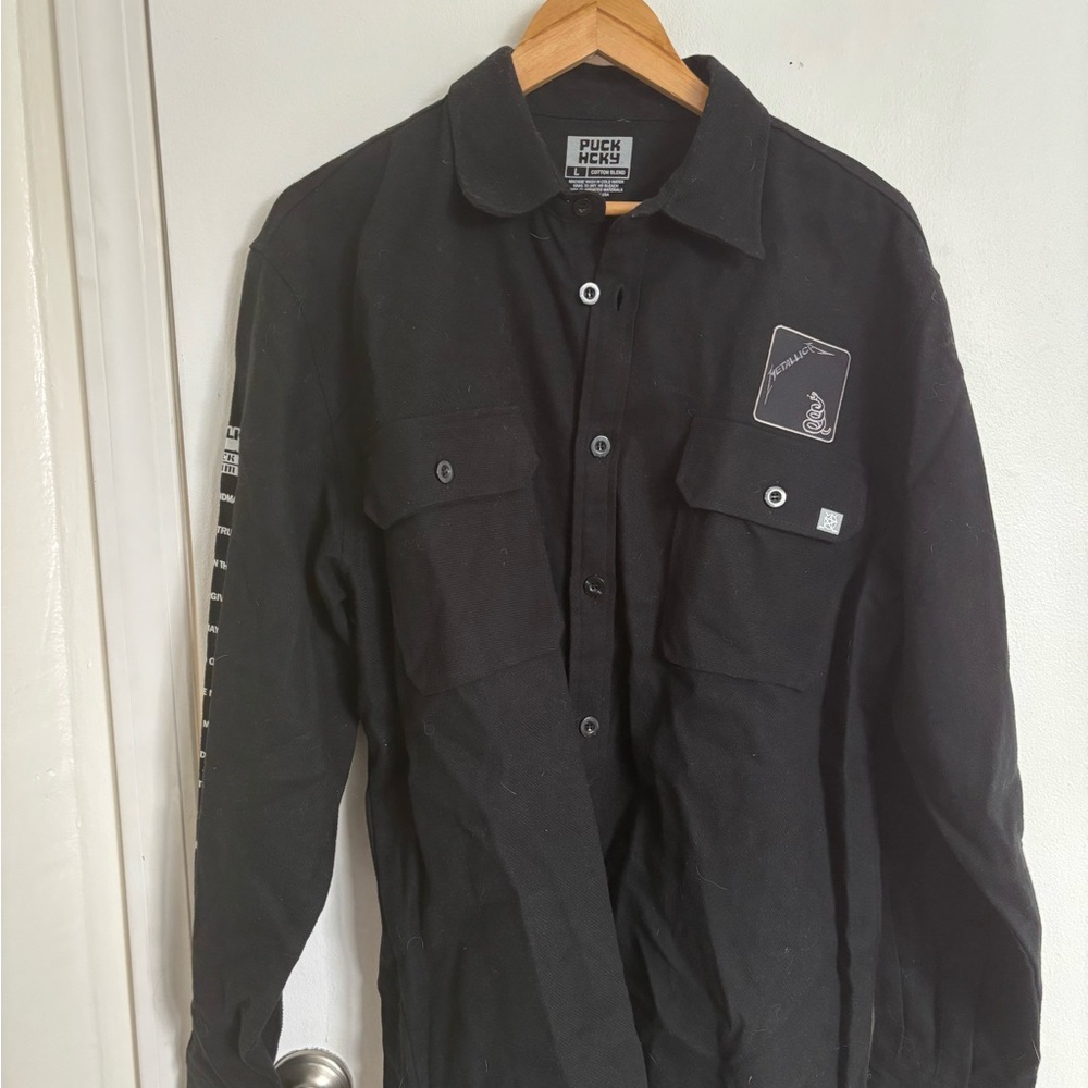 Men’s Metallica Black Jacket